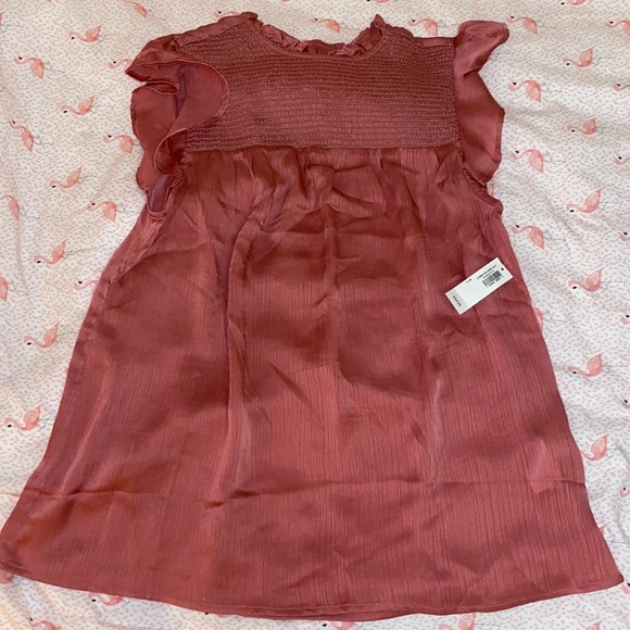 old navy pink blouse (new)